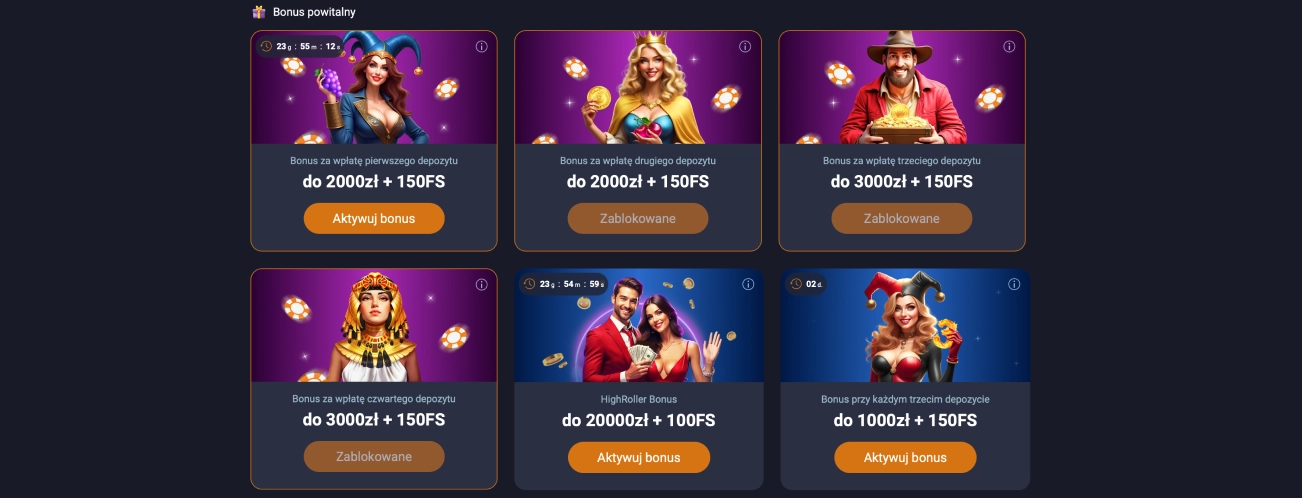 Vox Casino bonusy i promocje – bonus powitalny, free spins i kody promocyjne